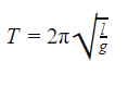 формула періоду коливань